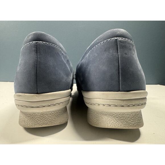 Aravon Loafer Shoes Women’s 8 Blue Suede Leather Toe Slip On C10140 - Picture 9 of 9